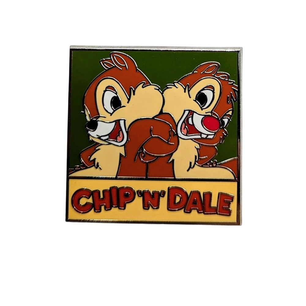 2012 Disney PWP Promotion Deluxe Starter PP89891 Chip n Dale Square Pin